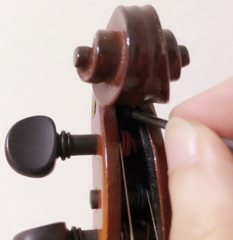 分数楽器のクリーニング2 東京・中野・練馬・江古田・ヴァイオリン・ヴィオラ・音楽教室 f:id:kakiflynikki:20200810125832j:plain