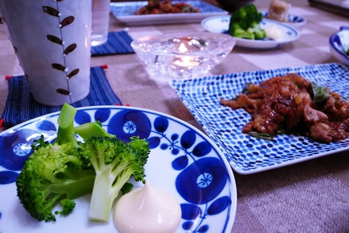 年金二人暮らし 一日二食のお昼ごはんに 豚肉のしそ炒め を作りました Kako B
