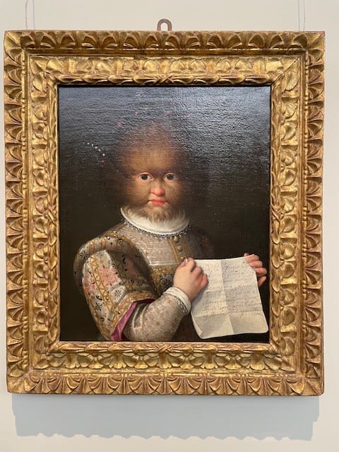 国立西洋美術館にラヴィニア・フォンターナ《アントニエッタ