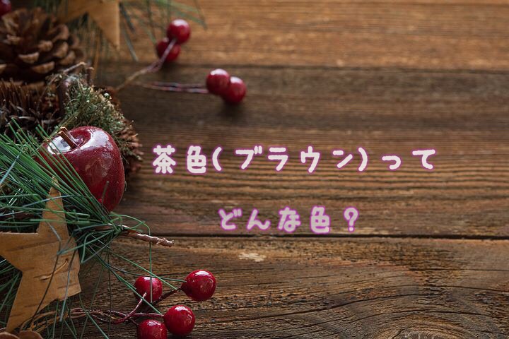 茶色 ブラウン がもたらす意味とは 性格 恋愛 を解説します 色を味方に