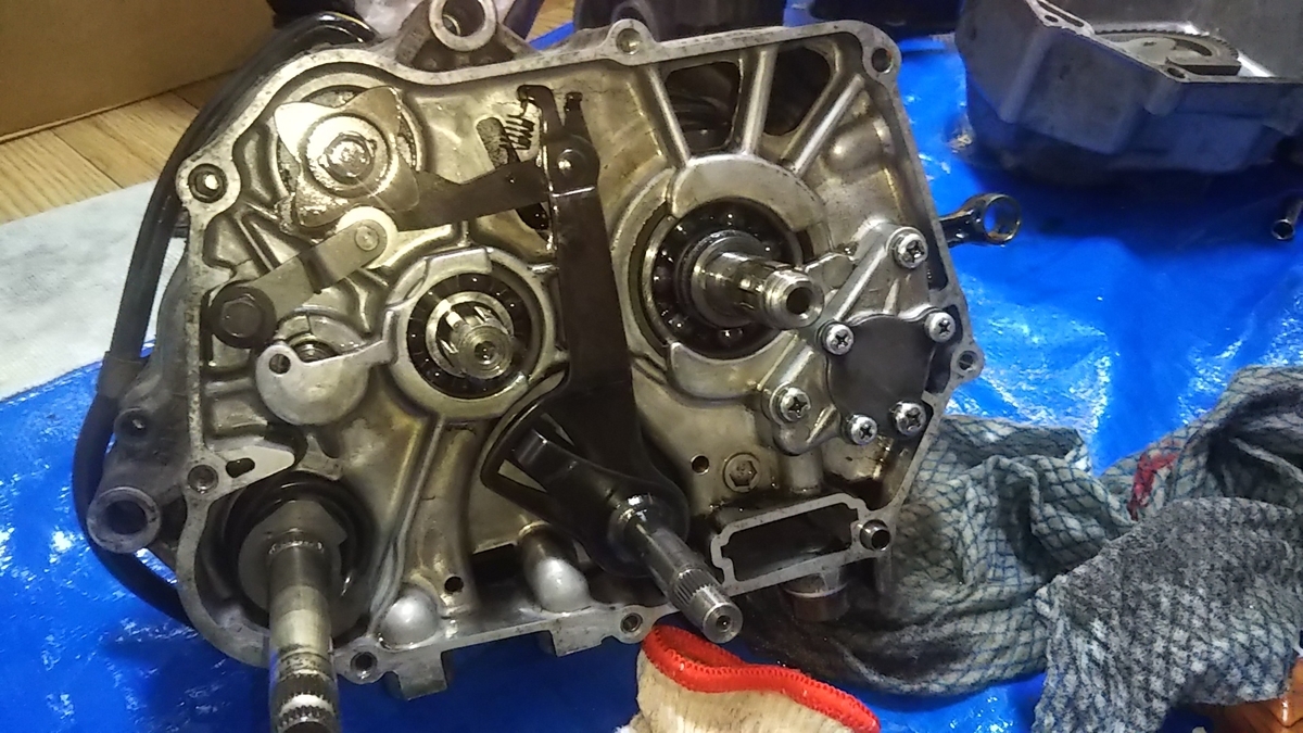 HONDA CD50 カブ系エンジン腰下 シリンダー、ピストン付