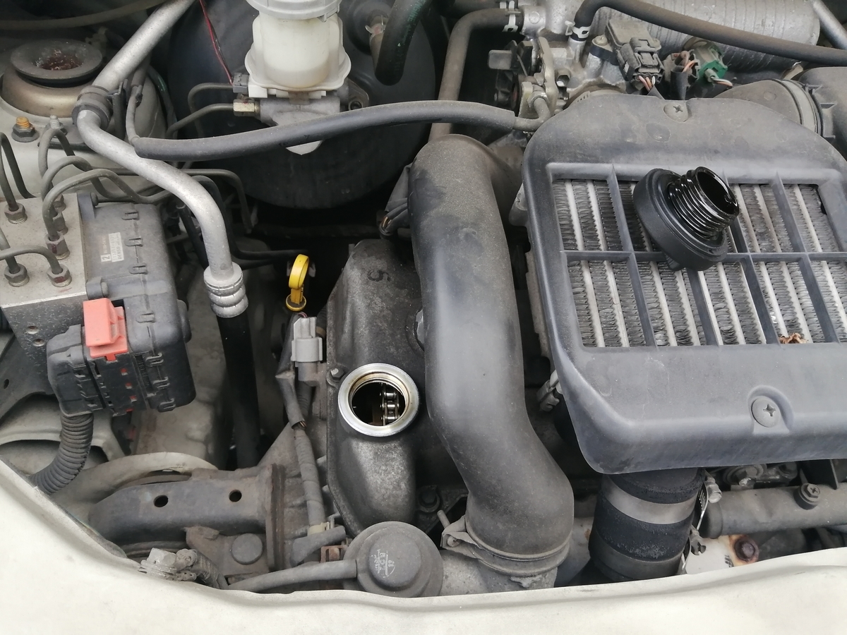 MC22S ワゴンR オイル交換とオイルフィルター交換 - おぼえがき
