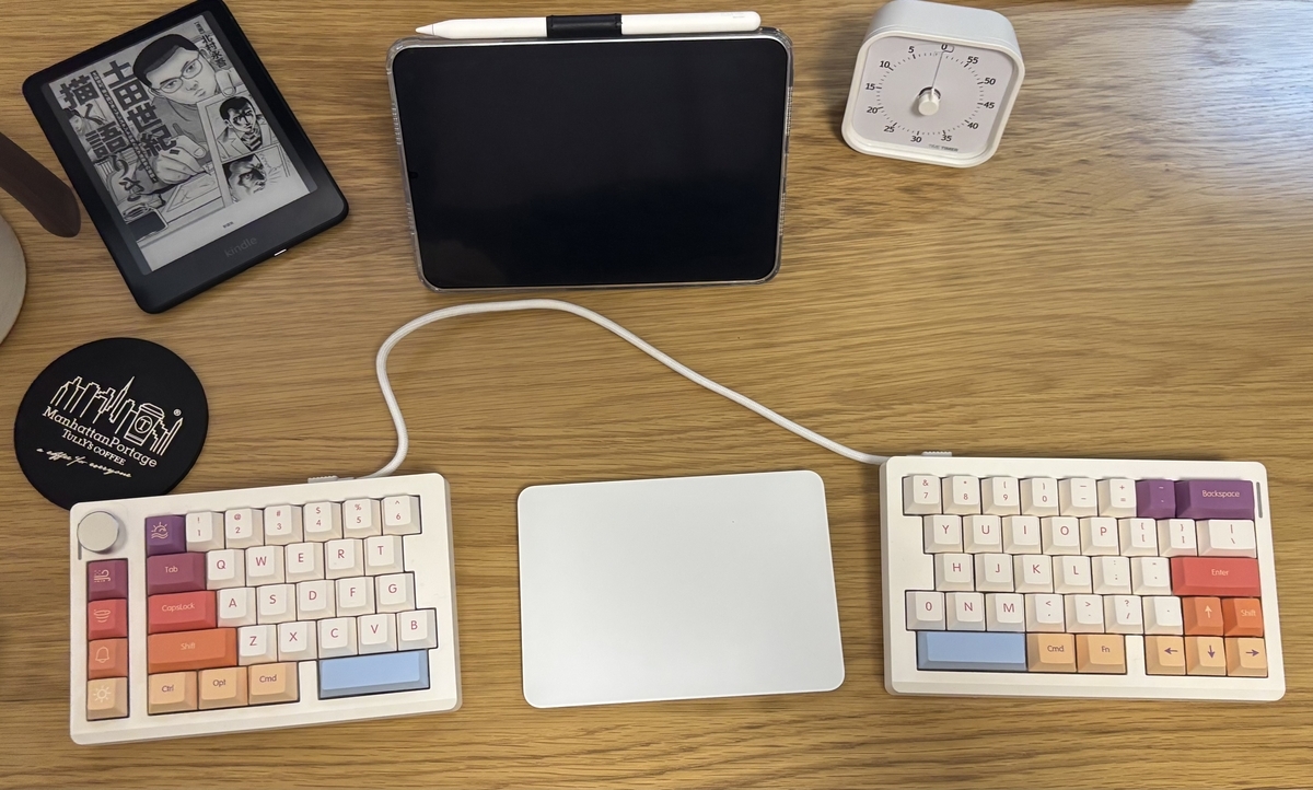 分割キーボード EPOMAKER Split70 を買ってあれこれ - 紙と皿のあいだ