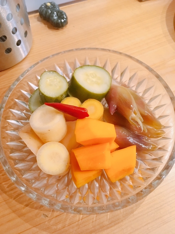 季節野菜のピクルス