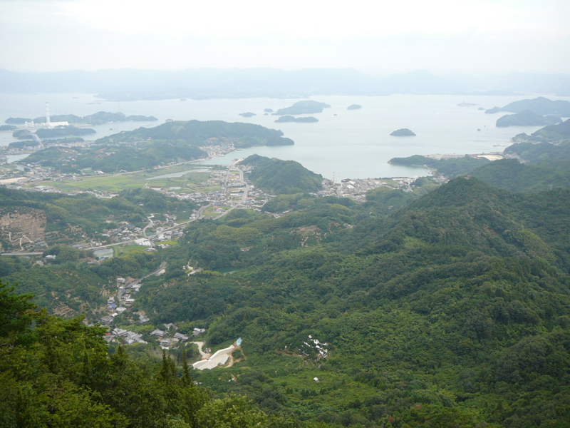 神峰山からの眺望