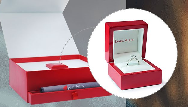 ジェームスアレン(JAMES ALLEN)の婚約指輪 日本の相場より格安で購入