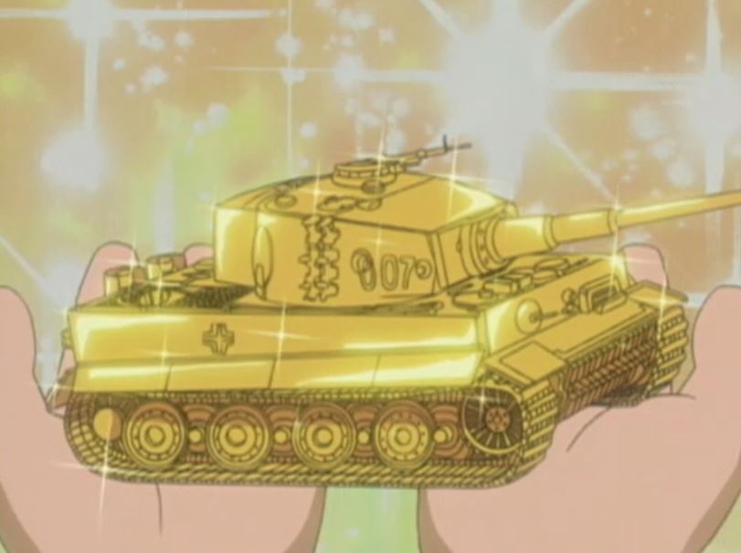タイガー戦車 純金製 - kameariryoの日記