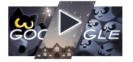 Googleのハロウィンゲームが面白い 鈍足うさぎのゲームブログ