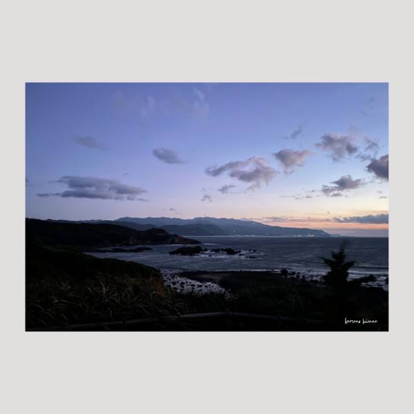 夜明けの須崎半島の写真