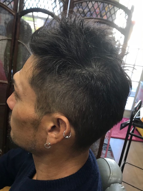 40代男性にオススメ ツーブロックとパーマで イケてる ちょい悪オヤジ バーバーそらまめ S Blog