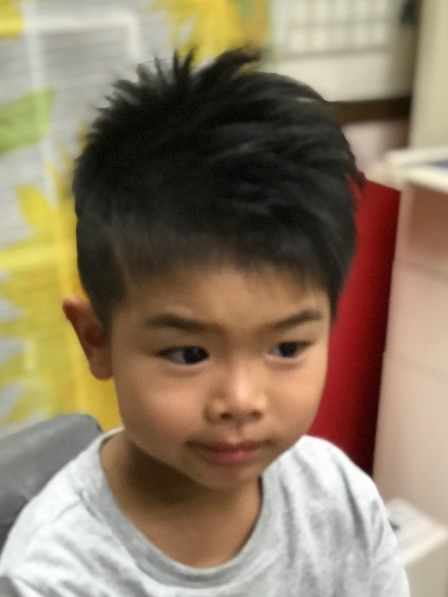 どうっ カッコいいやろっ 鈴鹿市 子供カット バーバーそらまめ S Blog