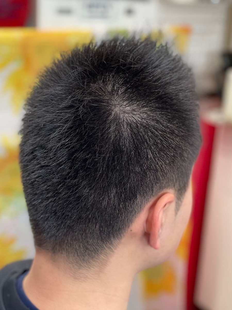 控え目もカッコいいスポーツ系男子ベリーショート 鈴鹿市ヘアサロン バーバーそらまめ バーバーそらまめ S Blog