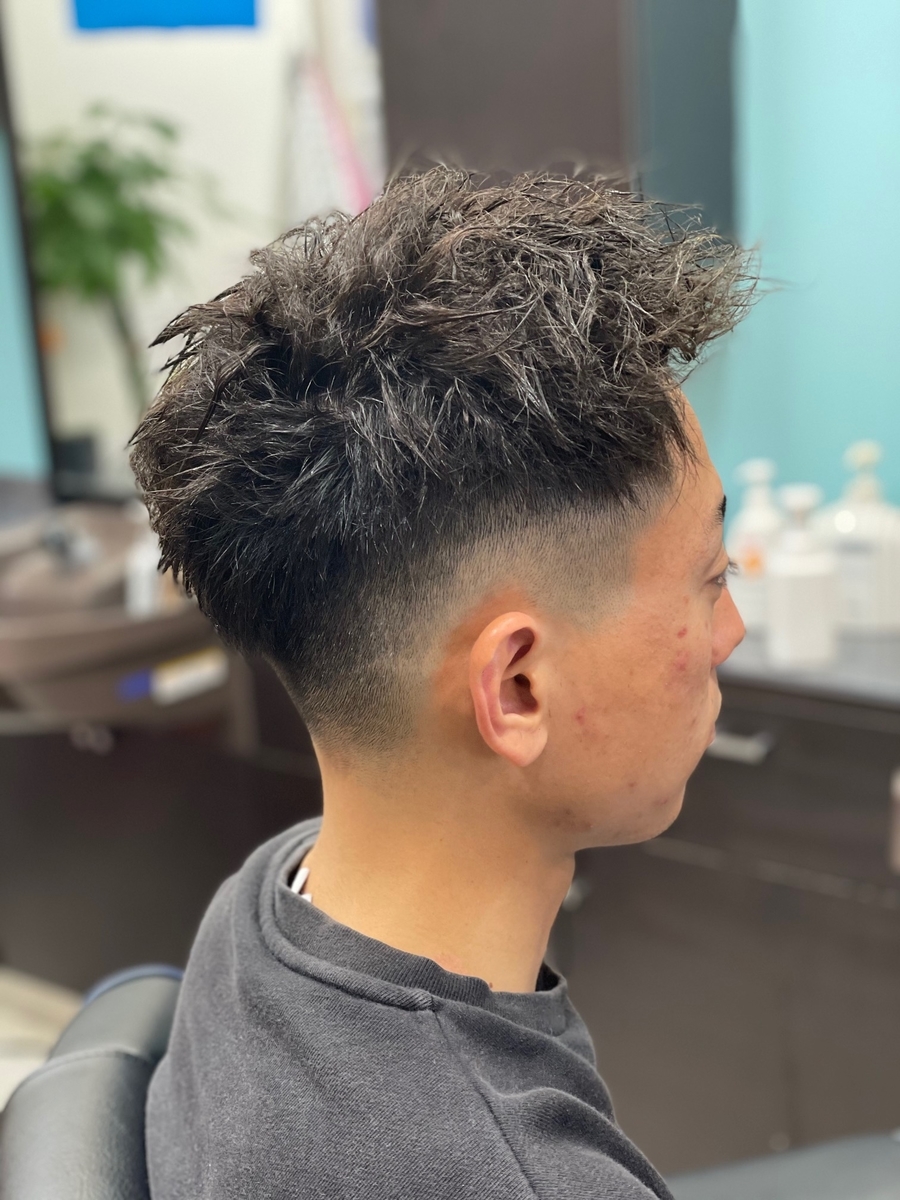 短髪っ ツイストパーマ スキンフェード は鈴鹿市ヘアサロン バーバーそらまめ バーバーそらまめ S Blog