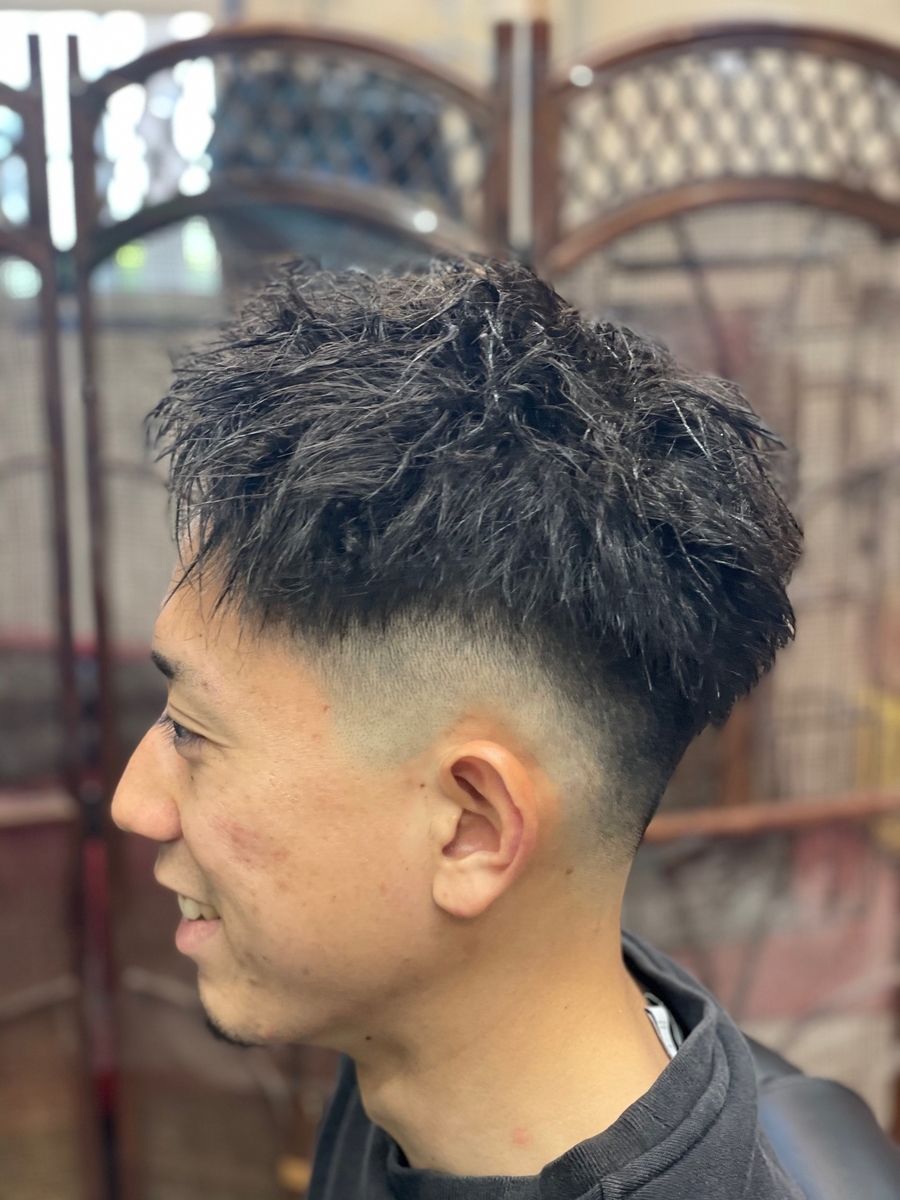 短髪っ ツイストパーマ スキンフェード は鈴鹿市ヘアサロン バーバーそらまめ バーバーそらまめ S Blog