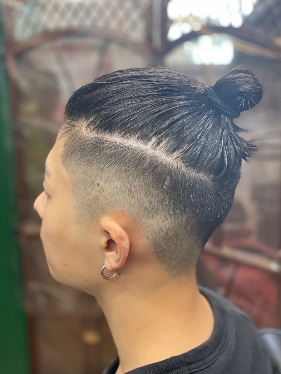 マンバンヘアーにはフェード 鈴鹿市 バーバーそらまめ バーバーそらまめ S Blog