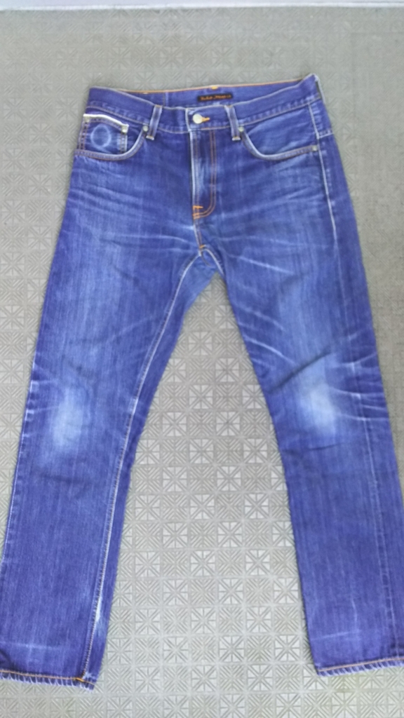 Nudie Jeans ヌーディージーンズ 1年8ヶ月 色落ちレポート サラリーマンのデニム穿き込みレポート