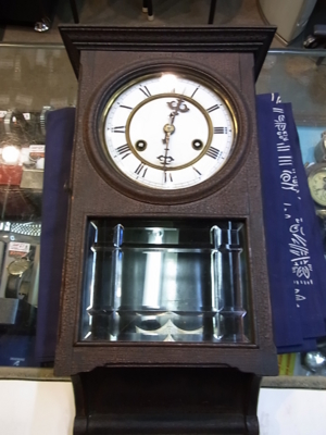 柱時計の修理・分解掃除・・・精工舎 筋ガラス - kametokei's blog
