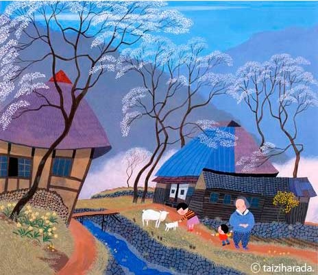 絵ー原田泰治の世界 - 綾なす