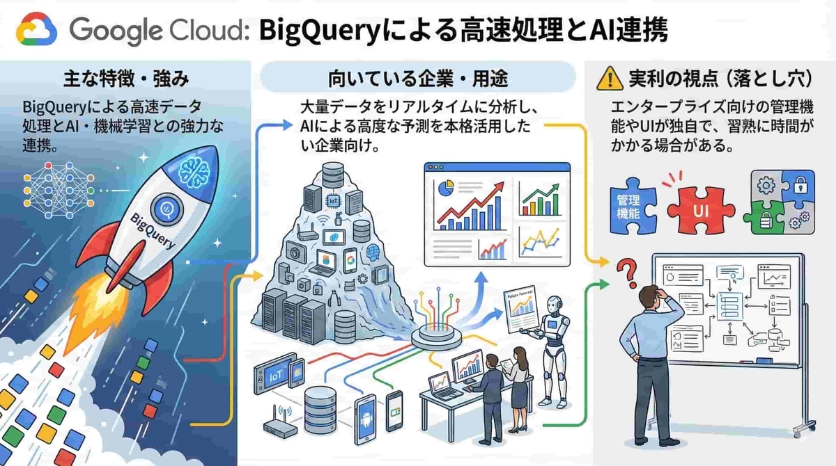 GoogleCloudのイメージ