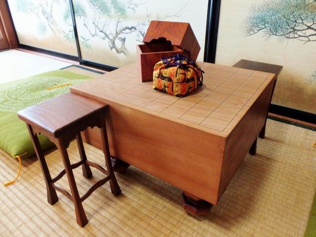 折りたためない将棋盤