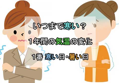 いつまで寒い・いつから暑くなる