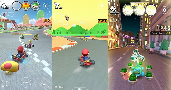 人気のレーシングゲームアプリ：マリオカート│縦画面でもできるソシャゲ/スマホ オンラインゲーム アプリ