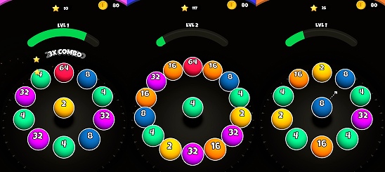 Roll Merge 3D - Number Puzzle