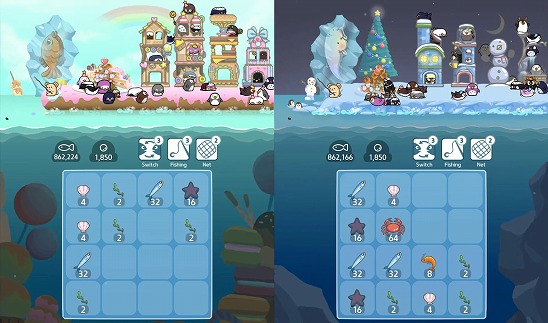 2048ペンギン島
