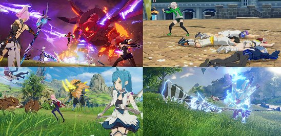 神ゲーの新作MMOアプリ アニメ調ゲームアプリ無料/美麗3Dグラ