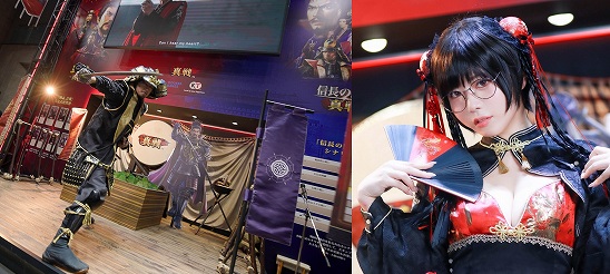 東京ゲームショウのブース撮影・公式X(もとツイッター)