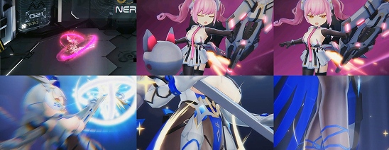 ダイブロス・コア  戦闘3D/2Dキャラ可愛い♪♪ ロボ美女のコラボ新作RPG