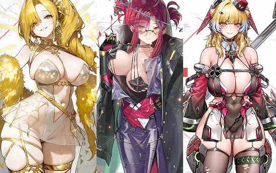 広告で有名な深夜美女ゲームアプリ/デカい  美少女系 / 凄いおっぱいゲームアプリ無料   