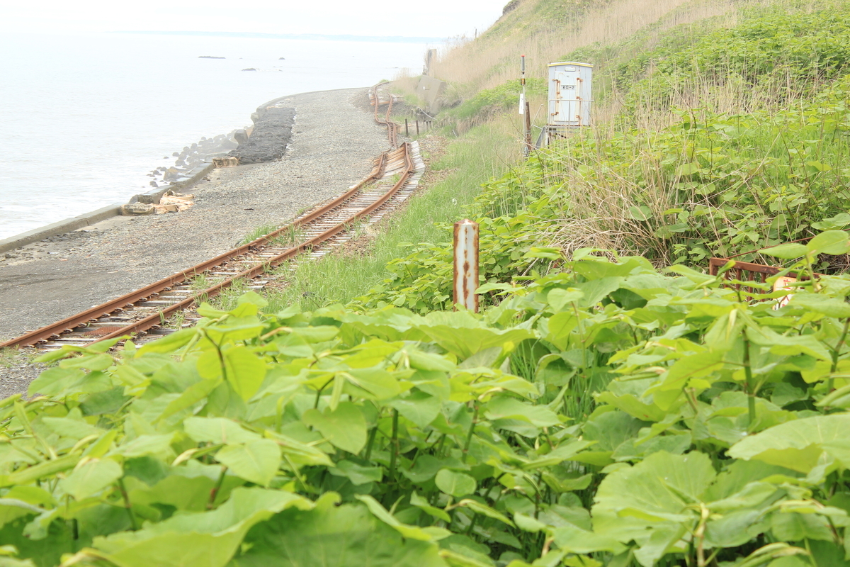 【駅名看板マグネット】ＪＲ北海道日高本線大狩部駅【廃止】 北海道】日高本線の廃駅、大狩部駅跡を散歩！ │一人旅研究会