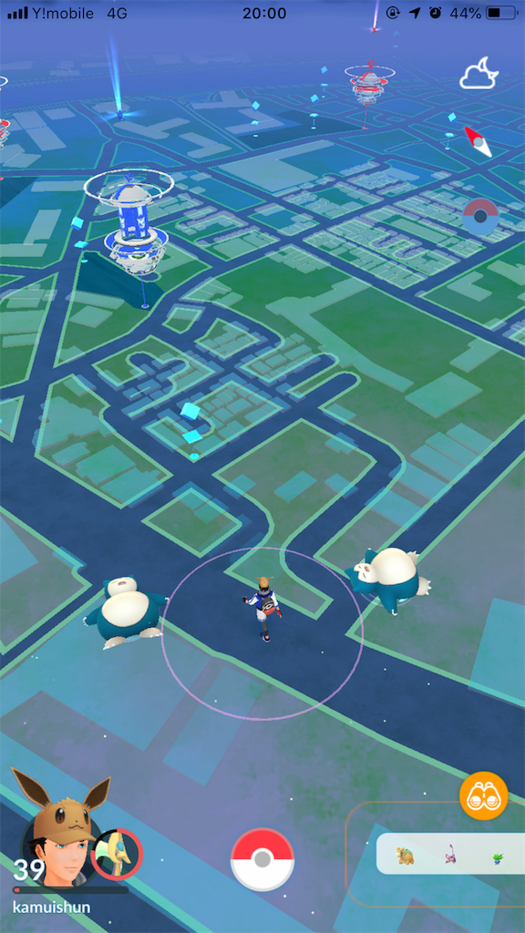 寝ているカビゴン ポケモンと共に 生きていく