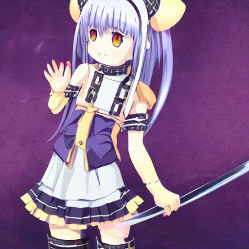 アニメ風キャラクター 絵画 平成萌えアニメ風イラスト(胸上～) | SKIMA（スキマ）