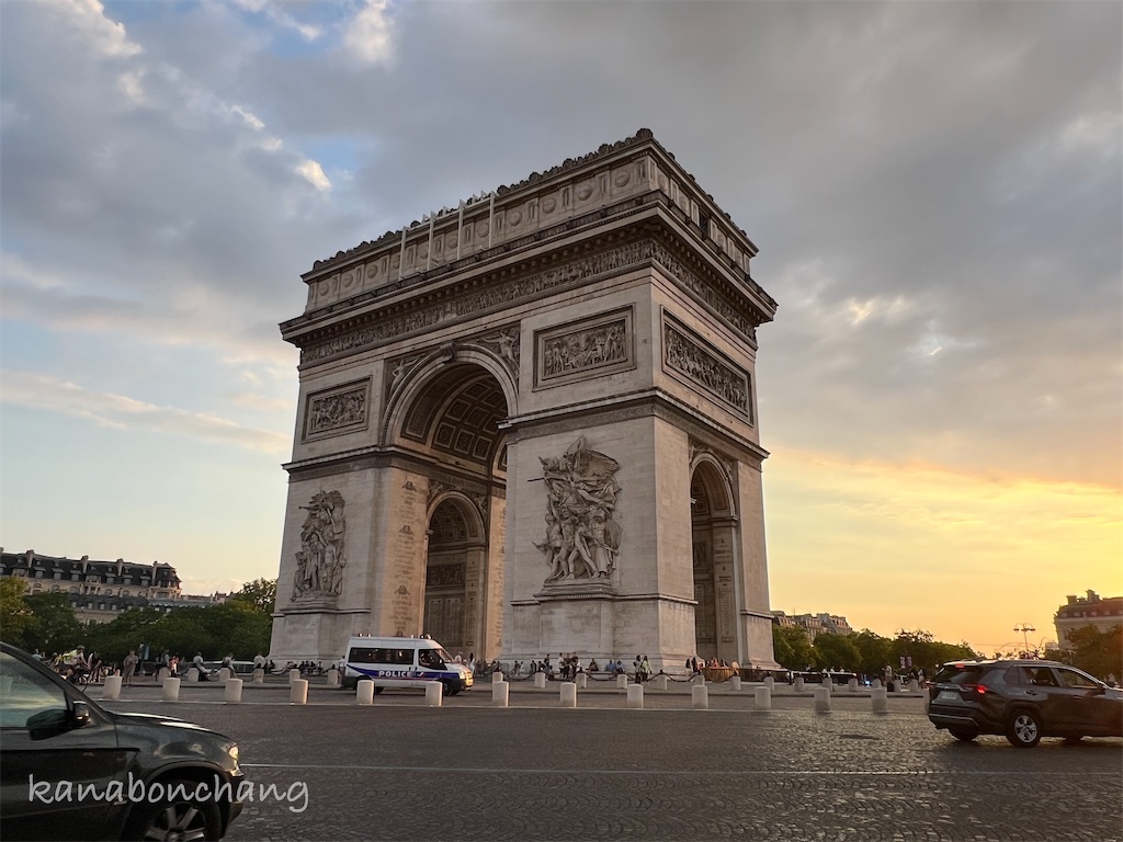 Arc de Triomphe (エトワール凱旋門)』 フランス パリ