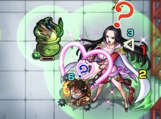 モンストのワンピースコラボのルフィ 毒無効と雷無効だけじゃなくハンコックのメロメロメロウも効かないw 平成令和jump