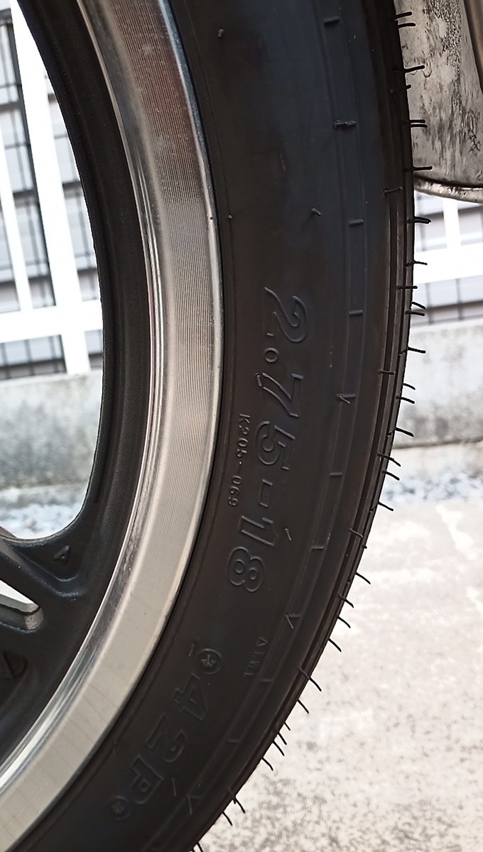 ly125fi 前後　タイヤホイール！ リアタイヤ フロントタイヤサイズ - 中華Honda LY125FIの記録