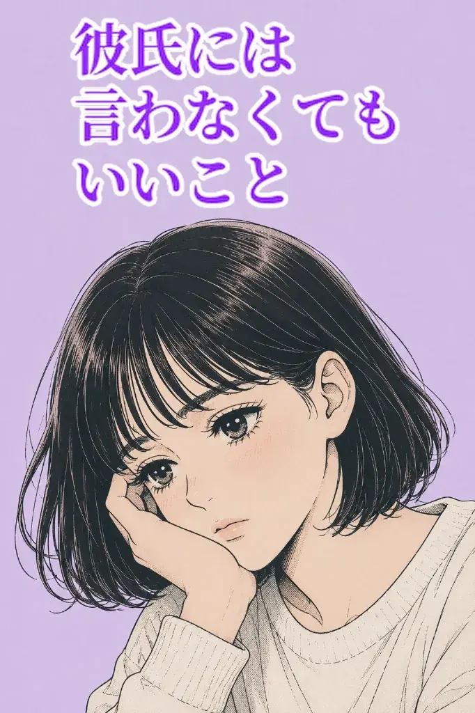 彼氏には言わなくてもいいこと