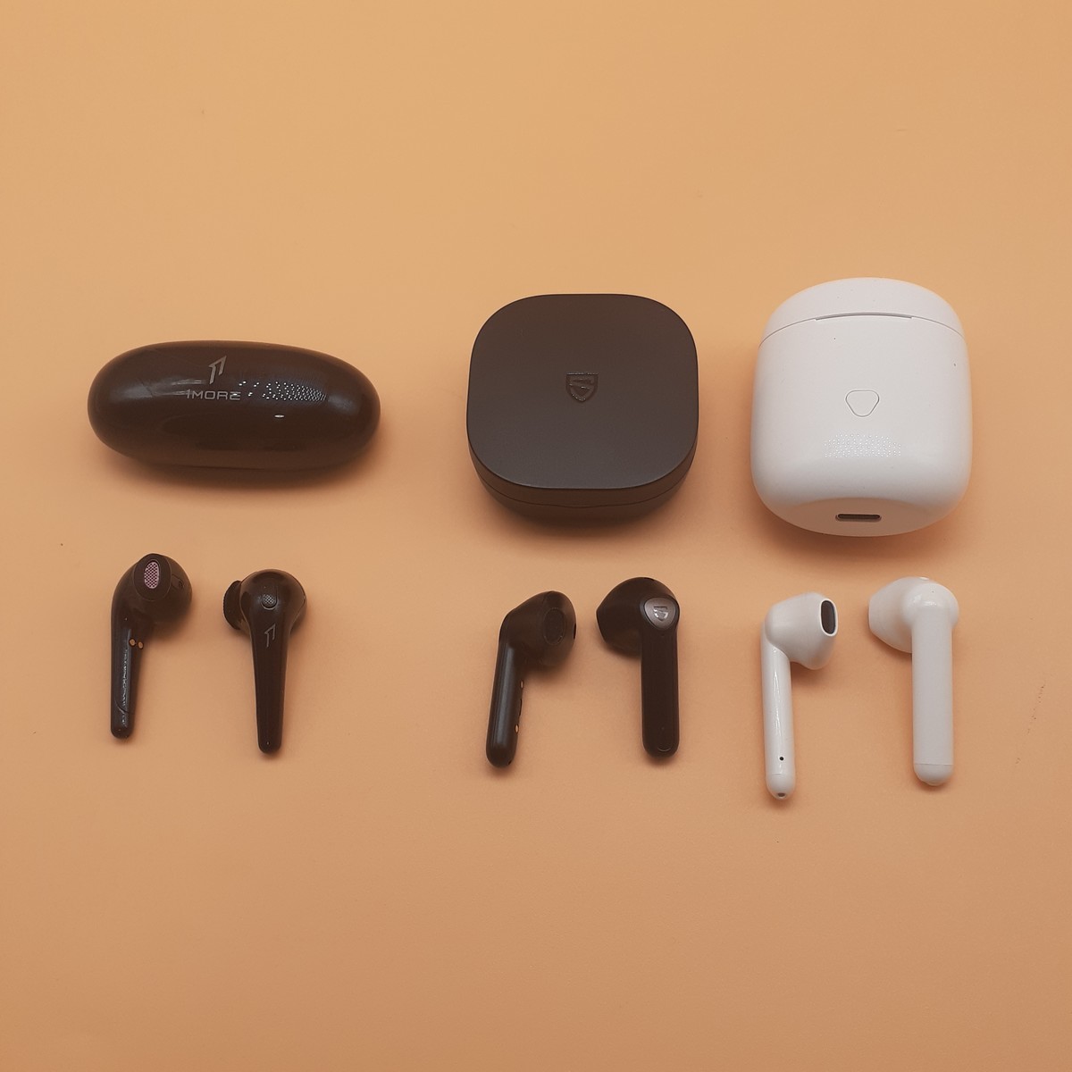 1more Comfobuds vs SoundPEATS True Air vs SoundPEATS True Air2