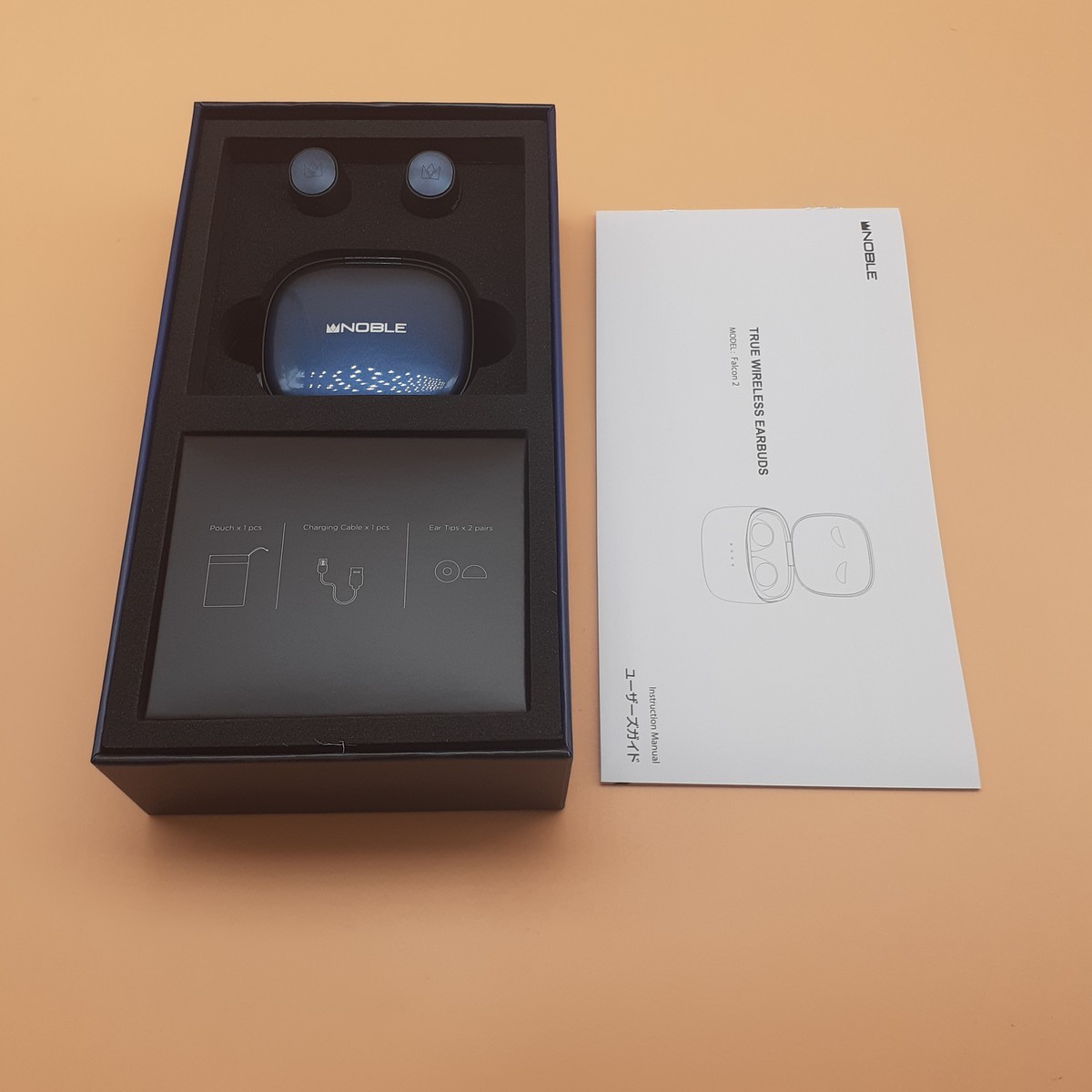 完全ワイヤレスイヤホン Noble Audio Falcon 2 レビュー】装いも