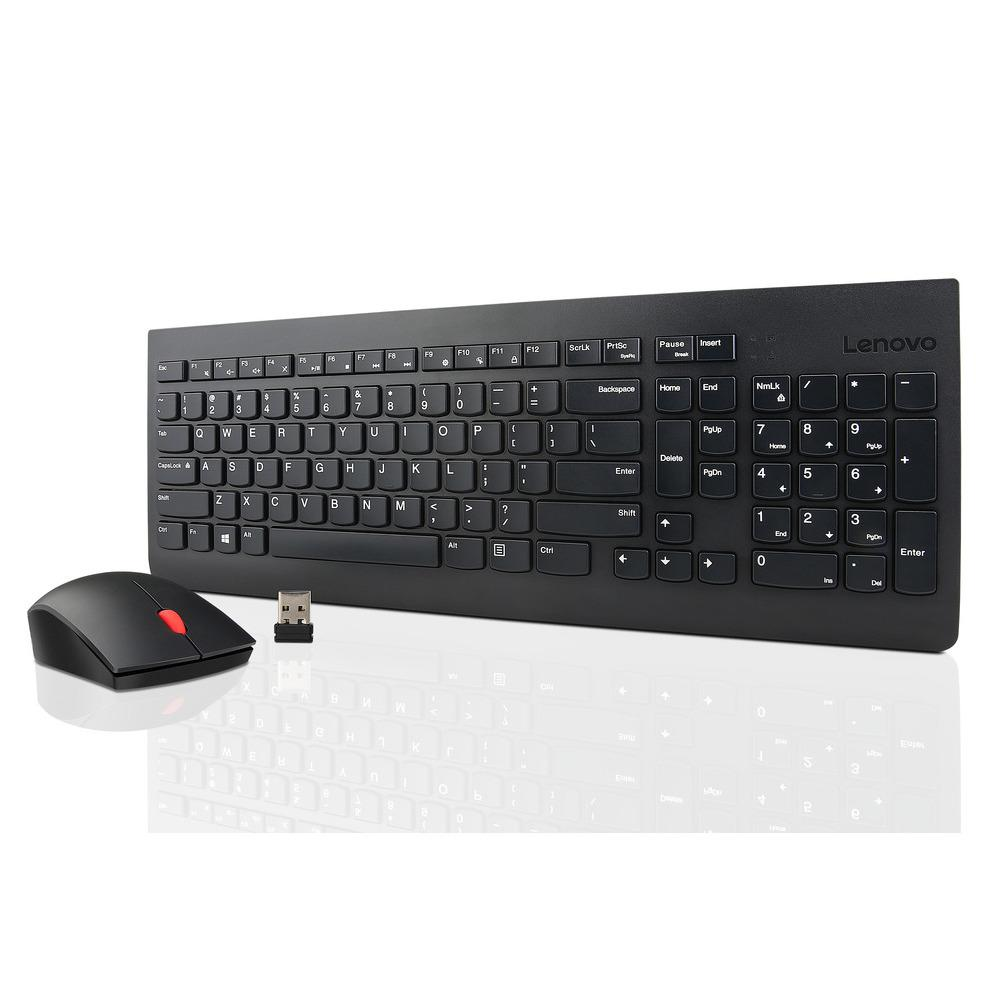 Lenovo エッセンシャル ワイヤレス キーボード&マウス - 日本語