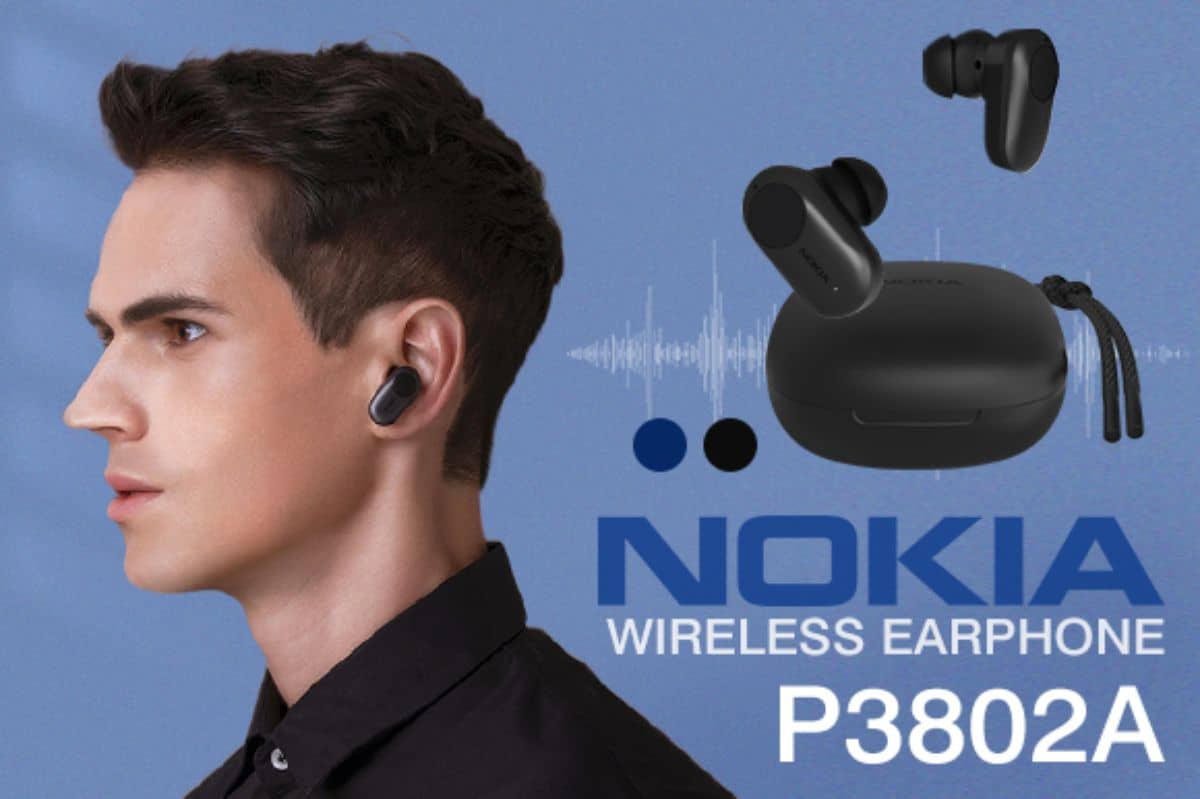 NOKIAからANC搭載低価格完全ワイヤレスイヤホン「NOKIA P3802A」登場