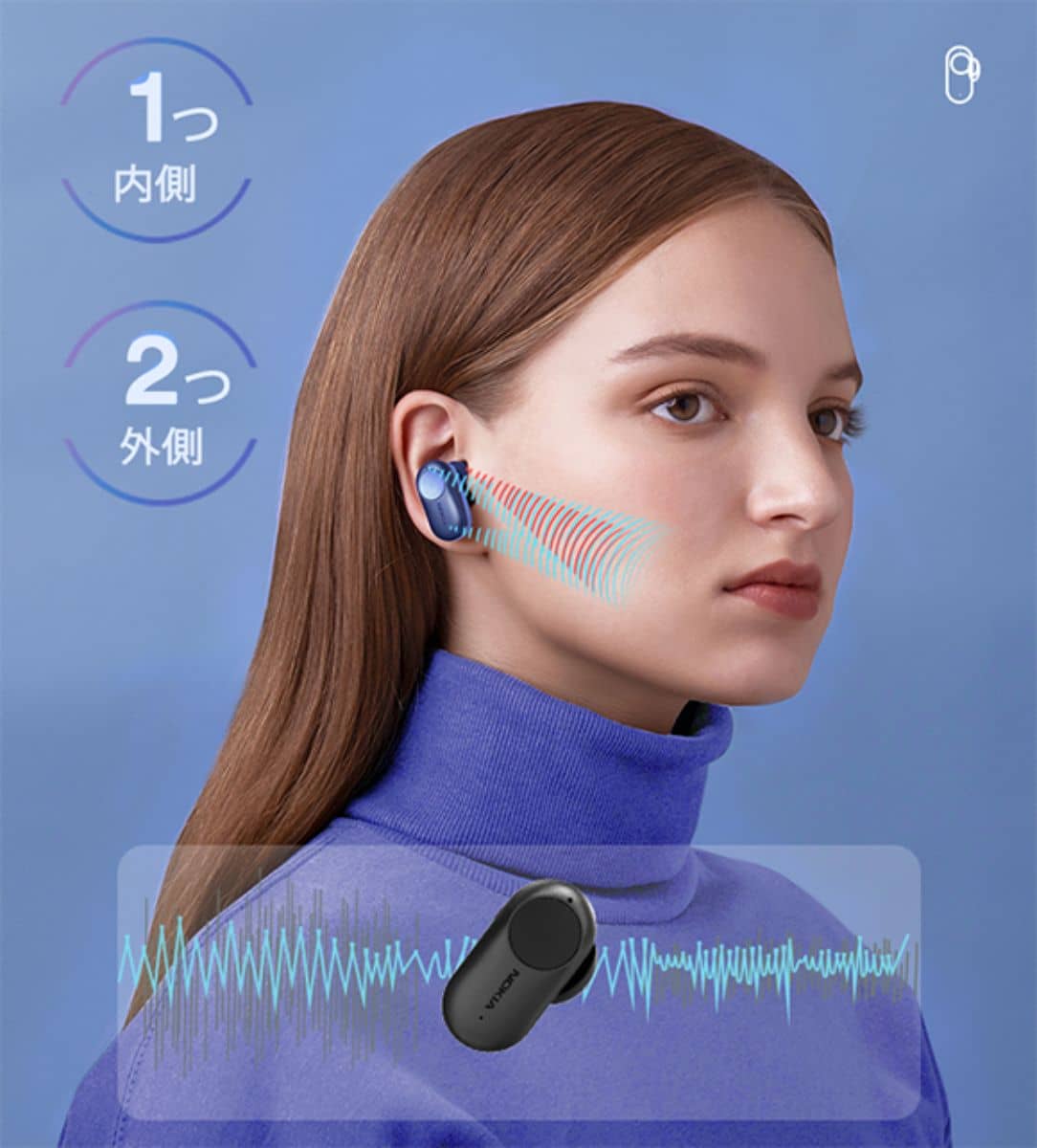 思い出る NOKIA 、SAMSUNGとイヤフォンセット （“NOKIA”が贈る
