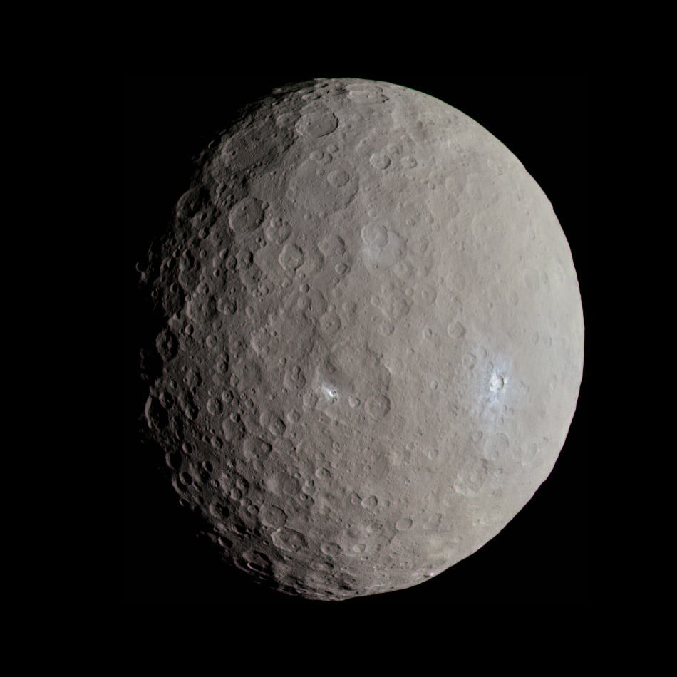 準惑星ケレス（画像引用元：Wikipedia）