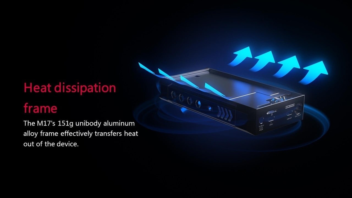 ポータブルプレーヤー Fiio M17 FiiO M17 Portable Music Player - Discontinued | Audio46