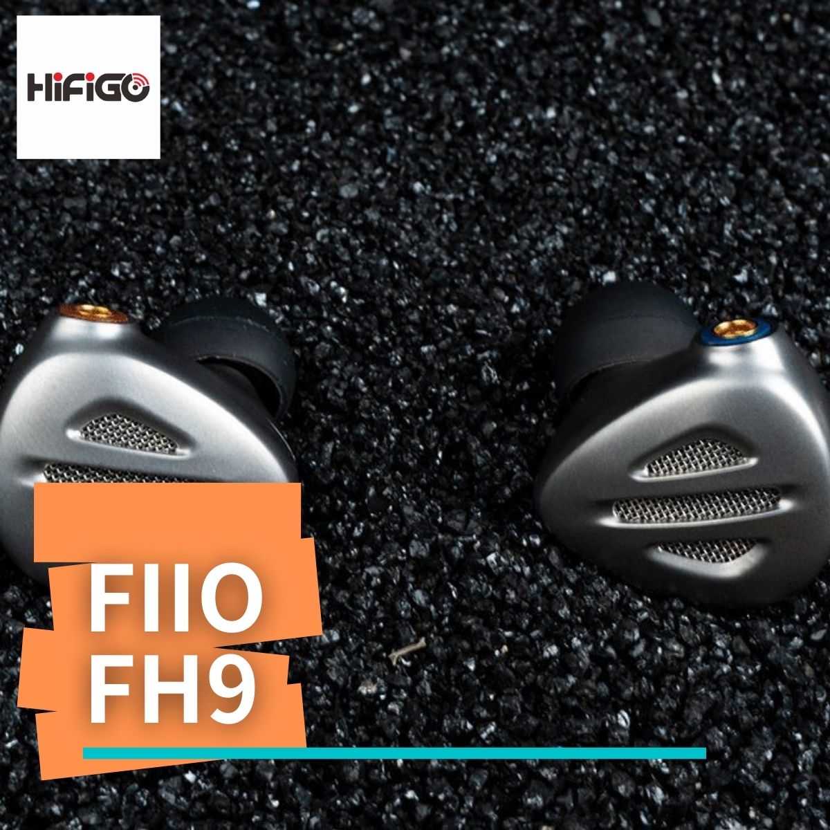 FiiO FH9 Titanium フィーオ ハイレゾ 有線イヤホン 密閉型 FIIO FH9 Titanium 【FIO-IEM-FH9-T】 – e☆イヤホン