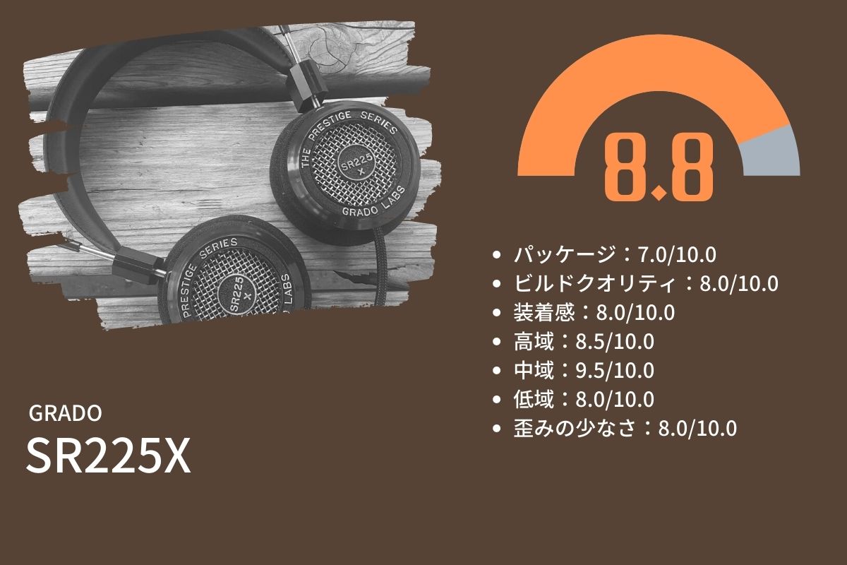 GRADO SR225X レビュー|甘く切なく吐息が生々しく聞こえるエロ ...