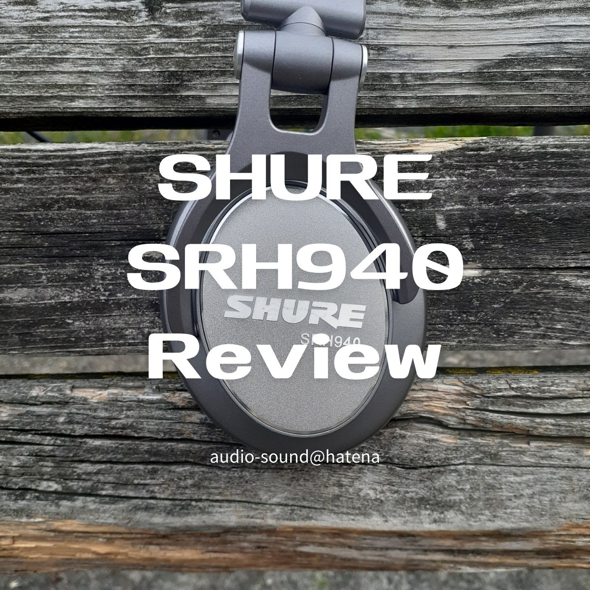 SHURE SRH940: High resolution, original sound fidelity SHURE SRH940: High resolution, original sound fidelity