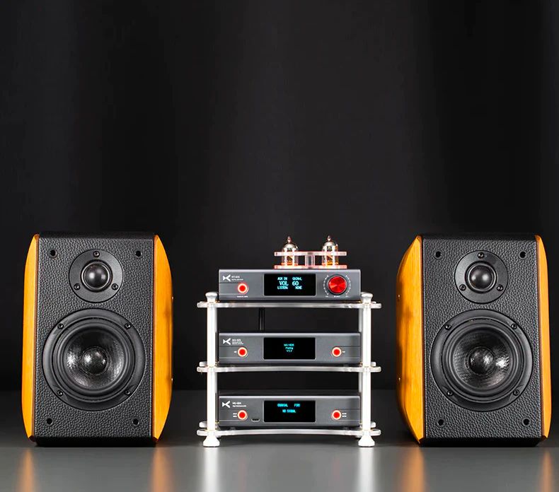 Mehrschichtiger Acryl Audio Rack Ständer Montageständer Acrylic Mount